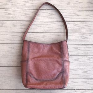 FRYE LEATHER HOBO BAG NWT